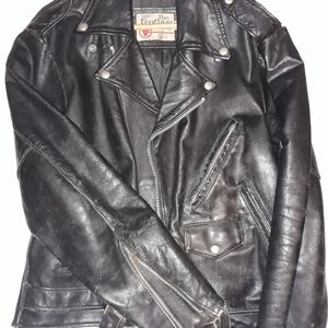Vintage 70s leather jacket sz.44